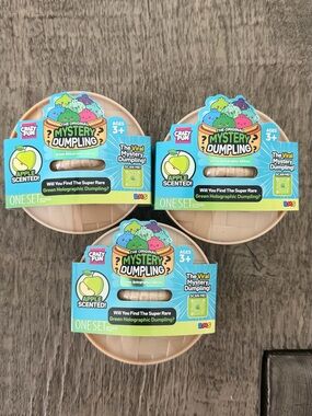 RMS Crazy Fun Mystery Dumpling Apple Scented Toy Bao Bun - Bundle Lot Set 3